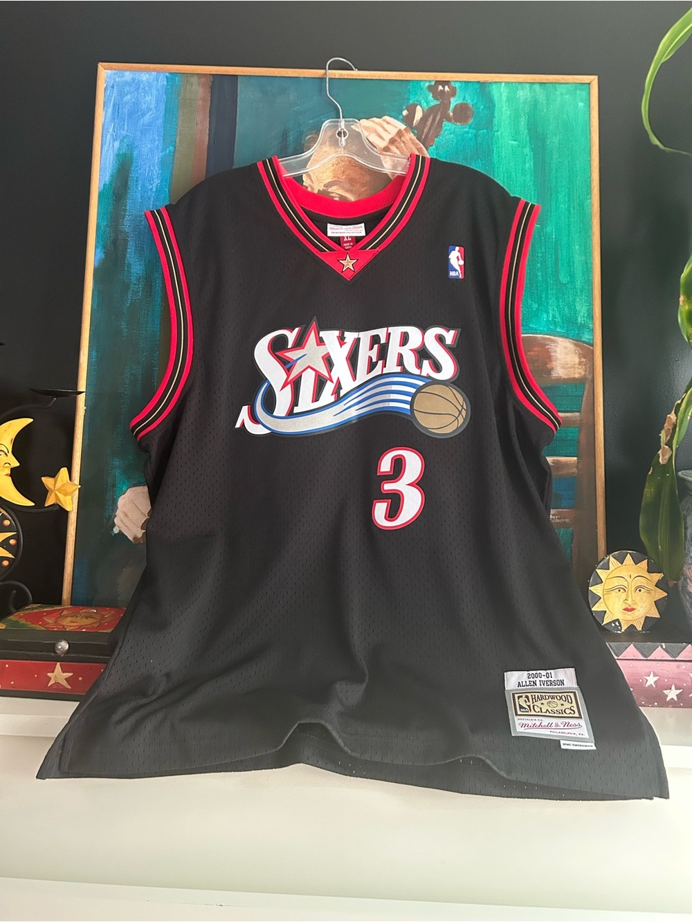 Allen Iverson 76ers Mitchell & Ness 2000-01 Swingman Jersey Men’s XL
